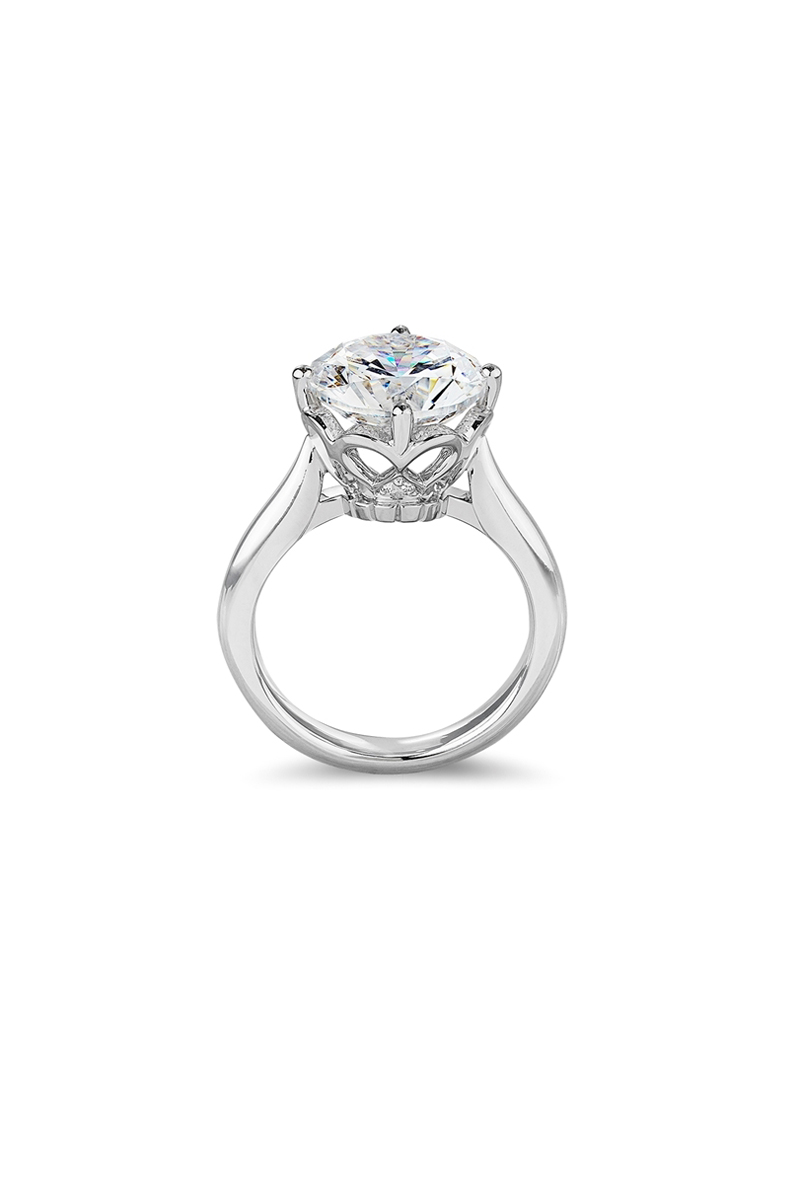 18K White Gold Diamond Ring