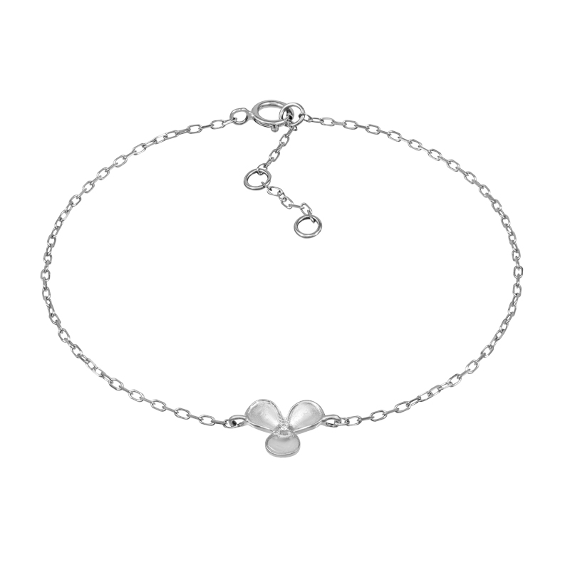 18K Rose Gold/18K White Gold Diamond Bracelet