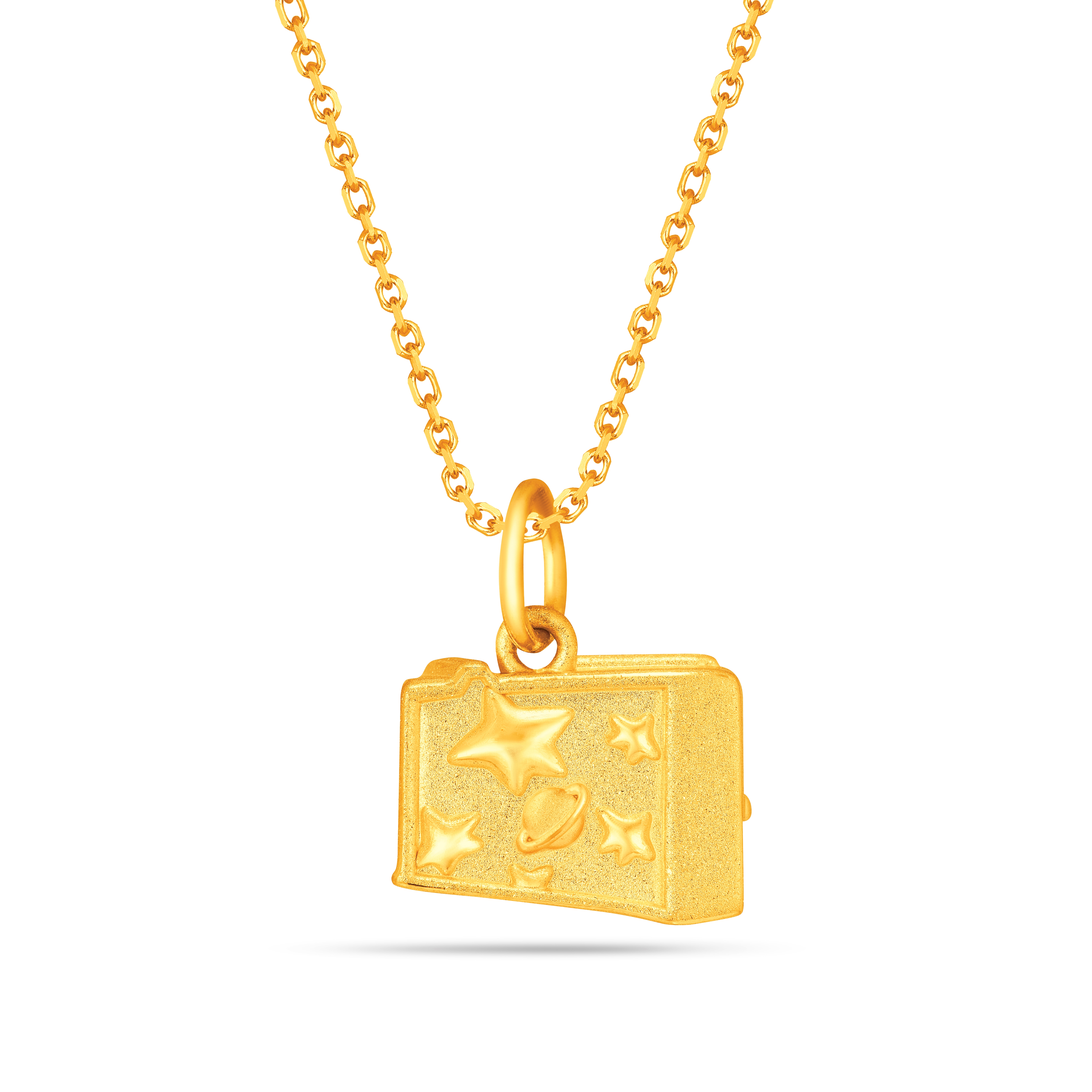 Don Mak Special Edition Fine Gold Charm with Enamel - Tramcar