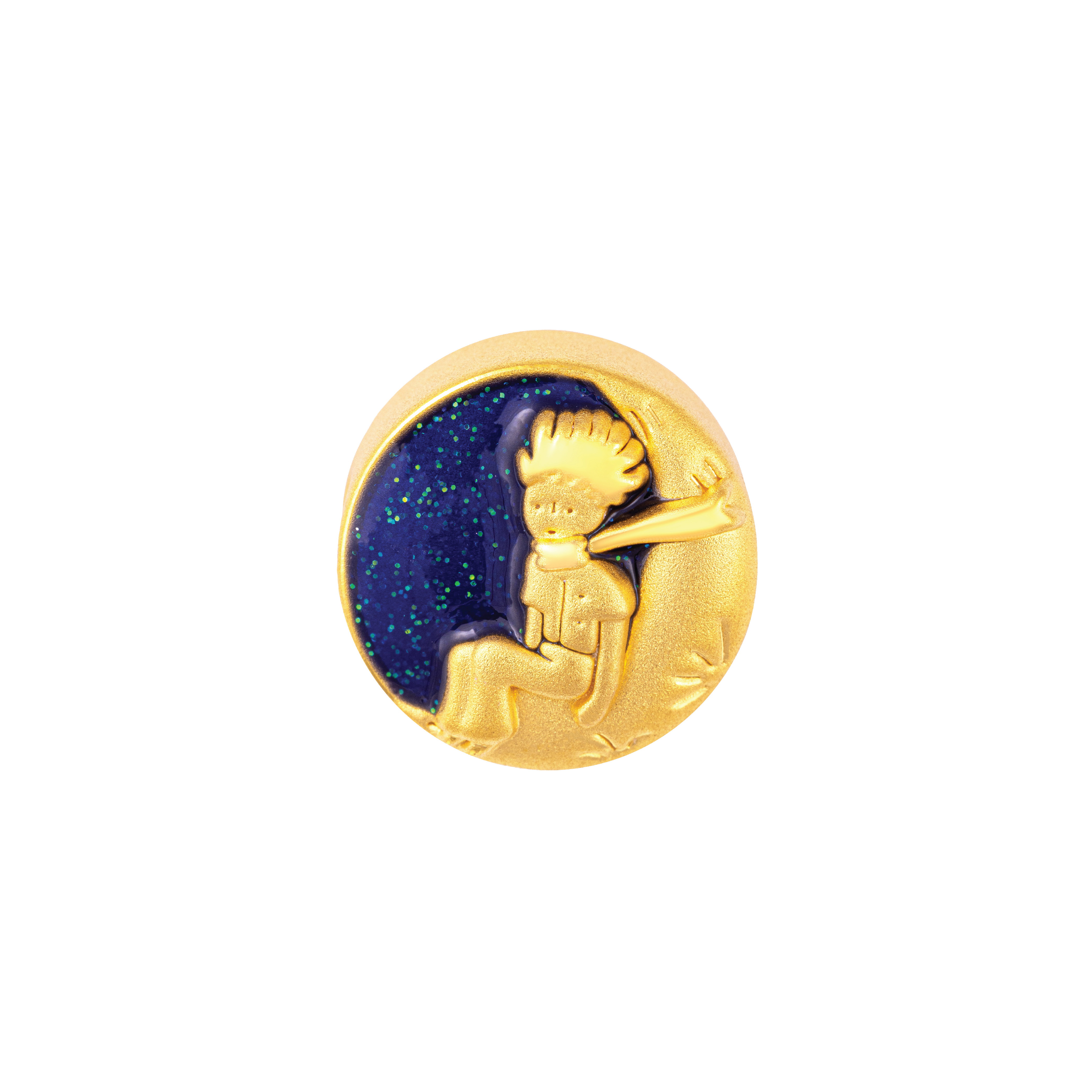 'Le Petit Prince' Fine Gold Charm