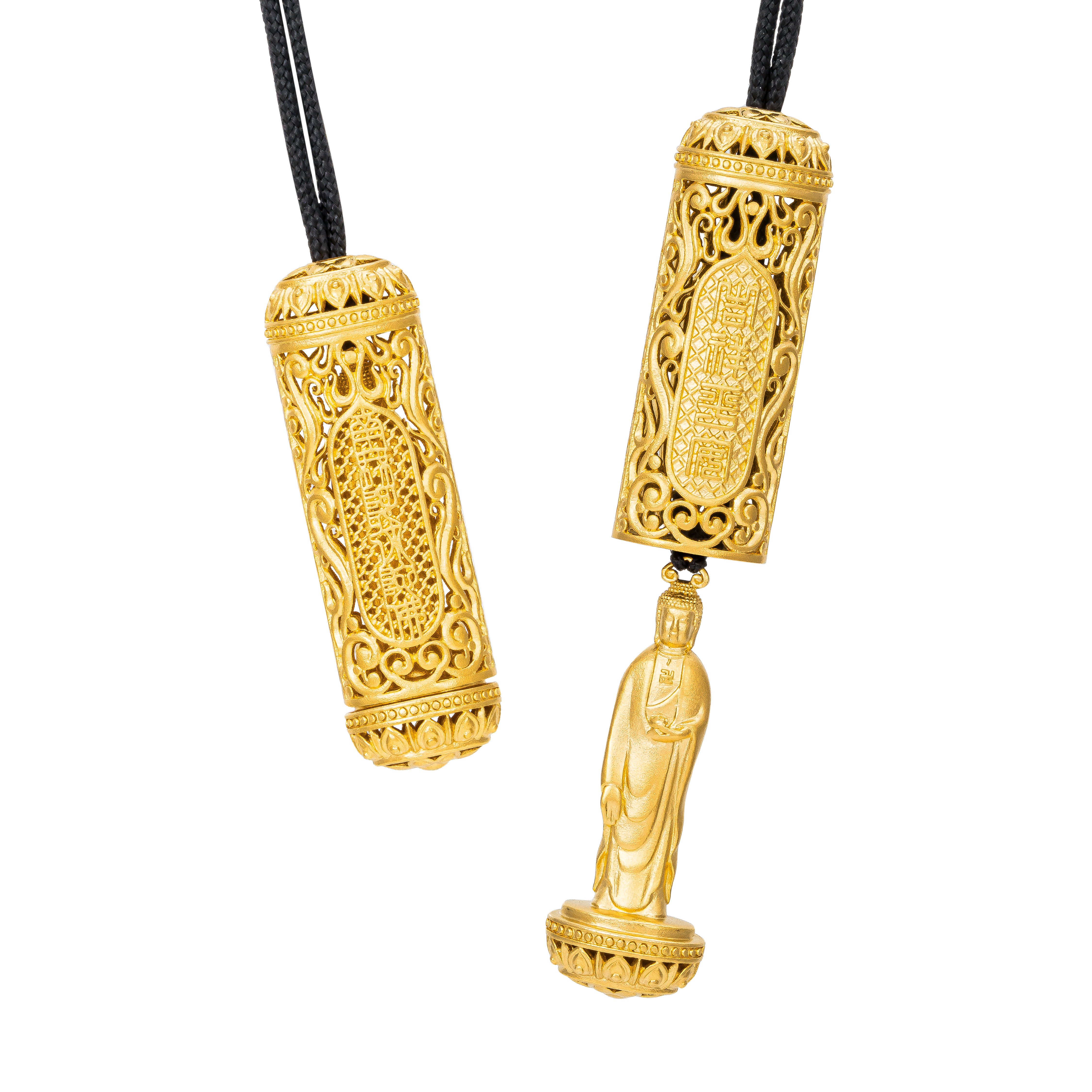 Antique Gold Collection Fine Gold Pendant - "Buddahs' Blessing"