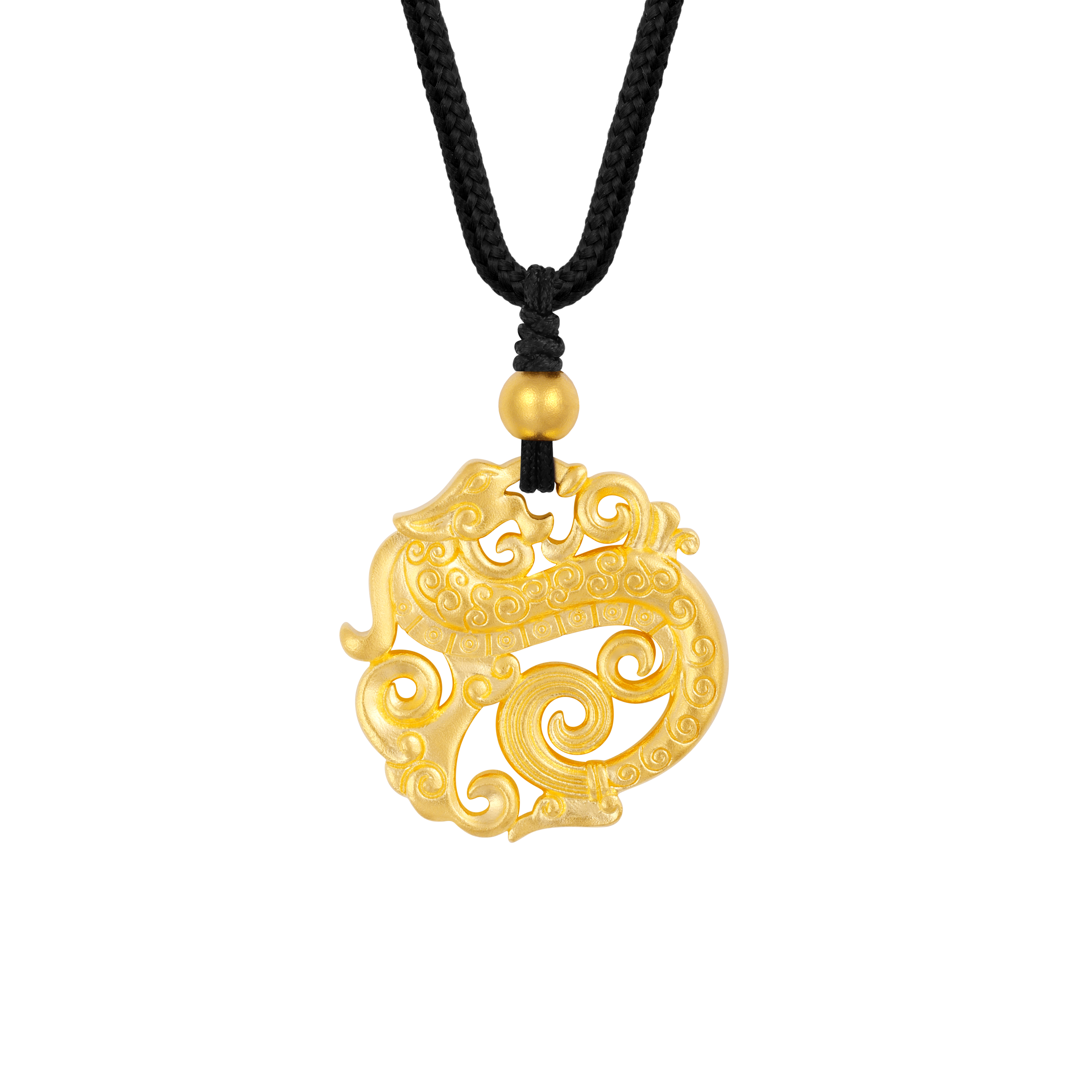 Antique Gold Collection Fine Gold Pendant