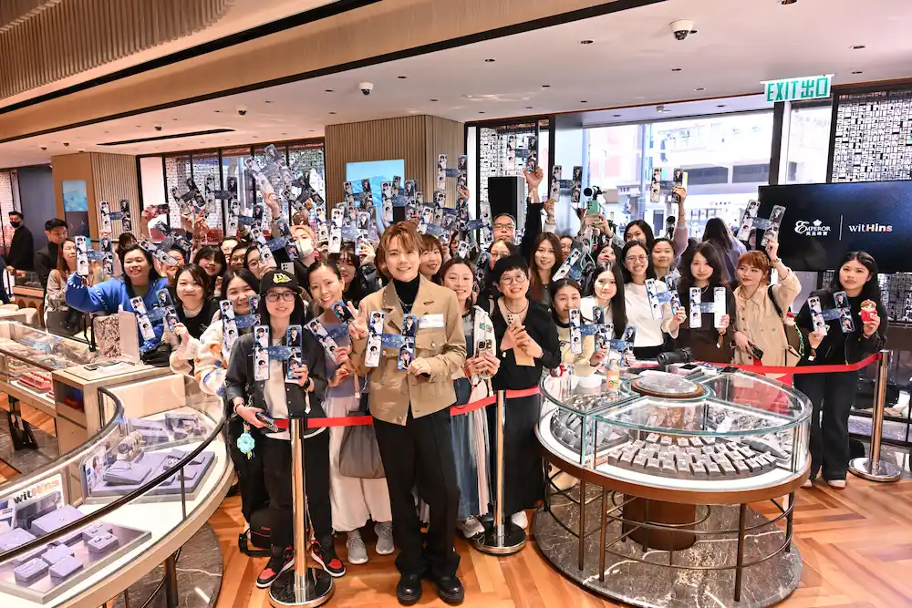 Emperor Jewellery Launches "witHins" Collection with Ambassador Hins Cheung Unveiling His Creative Vision